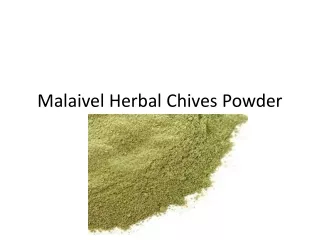 Chives Powder