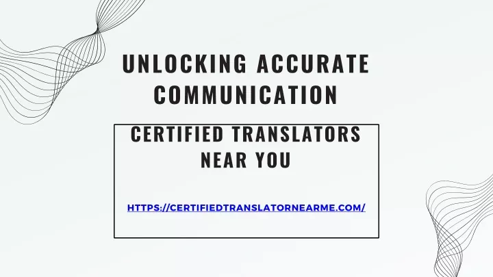 unlocking accurate communication