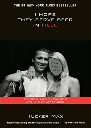 Download Book [PDF] I Hope They Serve Beer In Hell