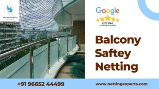 Balcony Saftey Netting - WhatsApp & Call  91 96652 44499