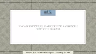 3d cad software market size growth outlook 2023 2028
