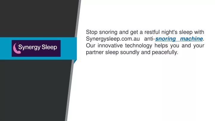 stop snoring and get a restful night s sleep with