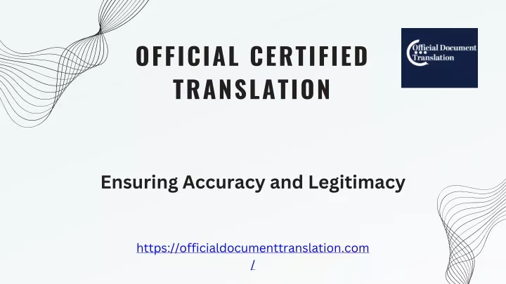 official certified translation