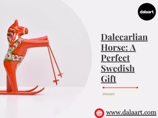 Dalecarlian Horse A Perfect Swedish Gift by Dalaart