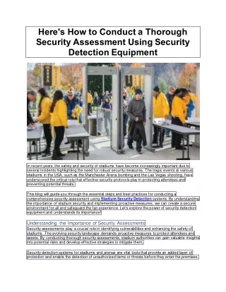 here s how to conduct a thorough security