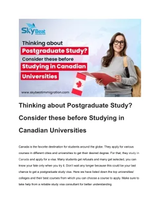 Thinking Postgraduate Studies? Evaluate these Points Before Pursuing Education