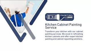 Kitchen Cabinet Painting Service