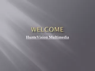 welcome