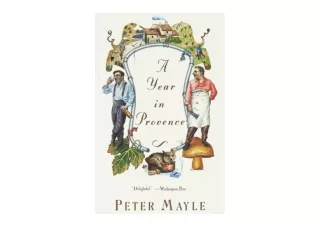 Download A Year in Provence Vintage Departures free acces