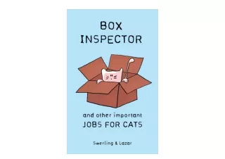 Kindle online PDF Box Inspector and other Important Jobs for Cats for ipad