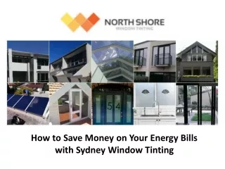 How to Save Money on Your Energy Bills with Sydney Window Tinting