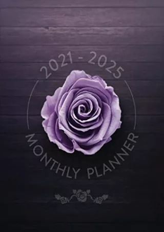 [PDF] DOWNLOAD 2021-2025 Monthly Planner: 5 Year, 60 Months Yearly Planner, Appointment Calendar, Schedule Organizer And