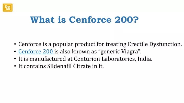 what is cenforce 200