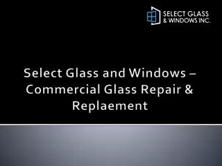Select Glass and Windows – Commercial Glass Repair & Replaement