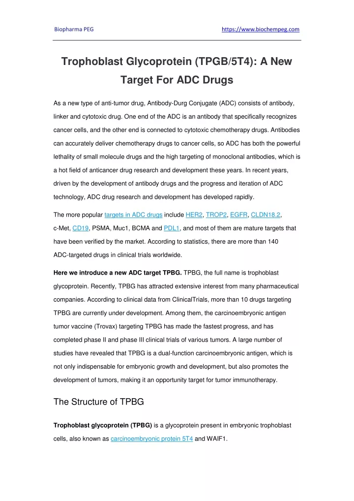 biopharma peg https www biochempeg com