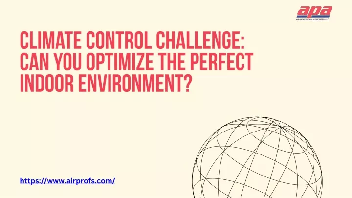 climate control challenge can you optimize