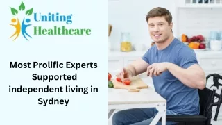 Most Prolific Experts Supported independent living in Sydney