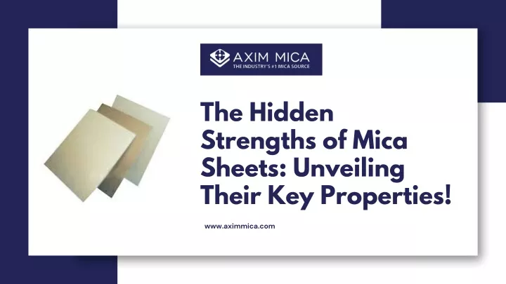 the hidden strengths of mica sheets unveiling