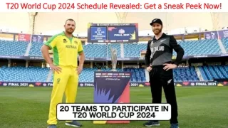 T20 World Cup 2024 Schedule - Dates and Venues