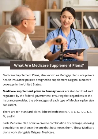 what are medicare supplement plans