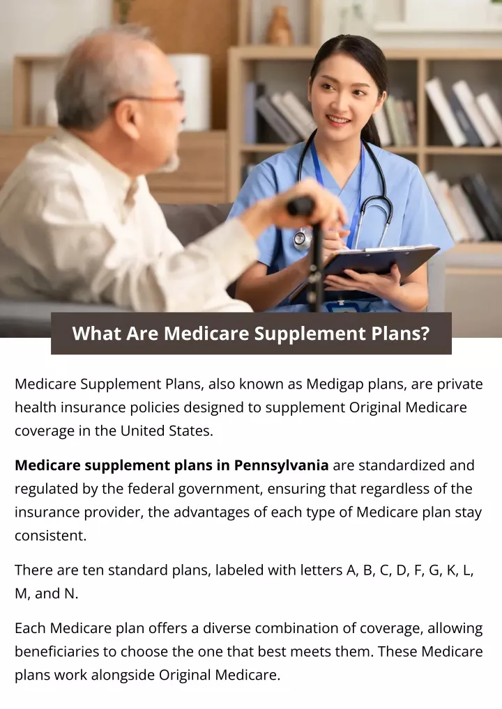 what are medicare supplement plans