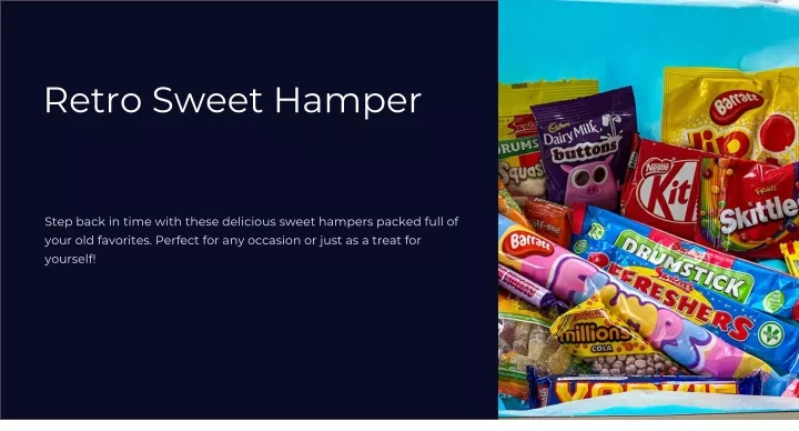 retro sweet hamper