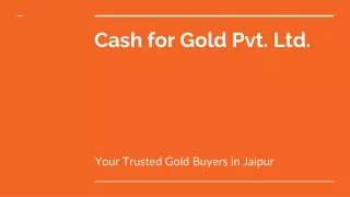 cash for gold in Jaipur