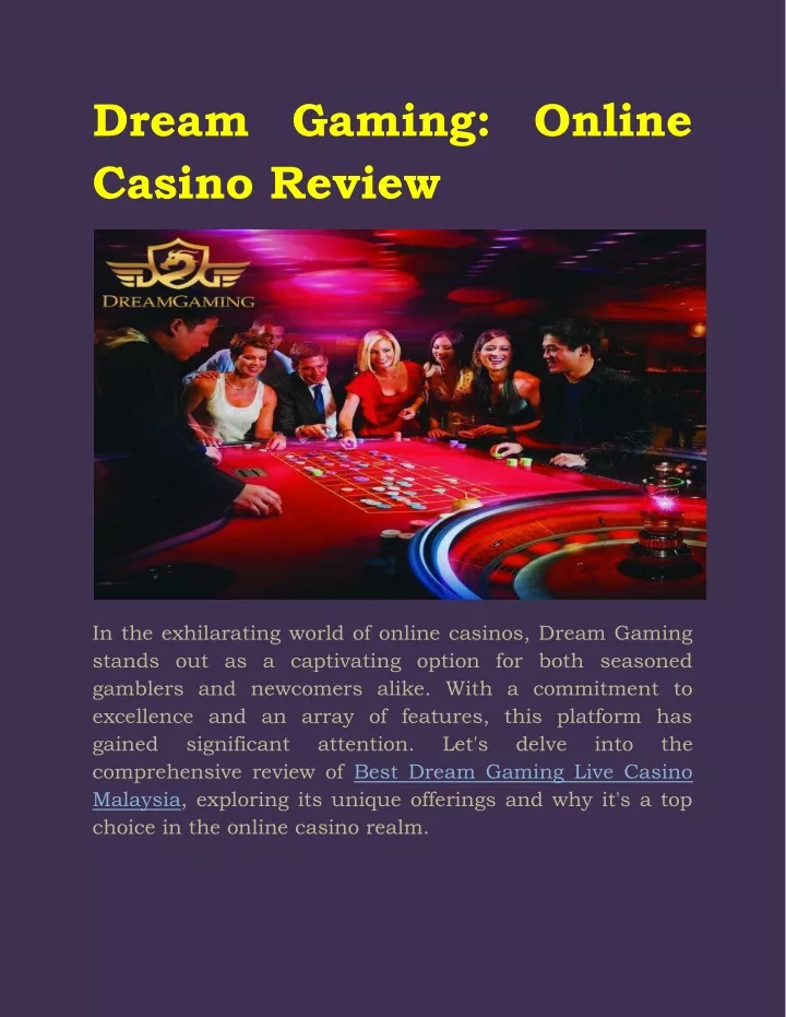 dream gaming online casino review