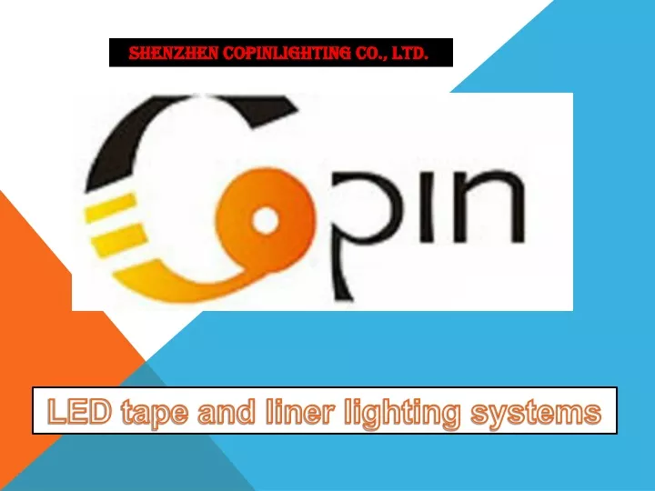 shenzhen copinlighting co ltd