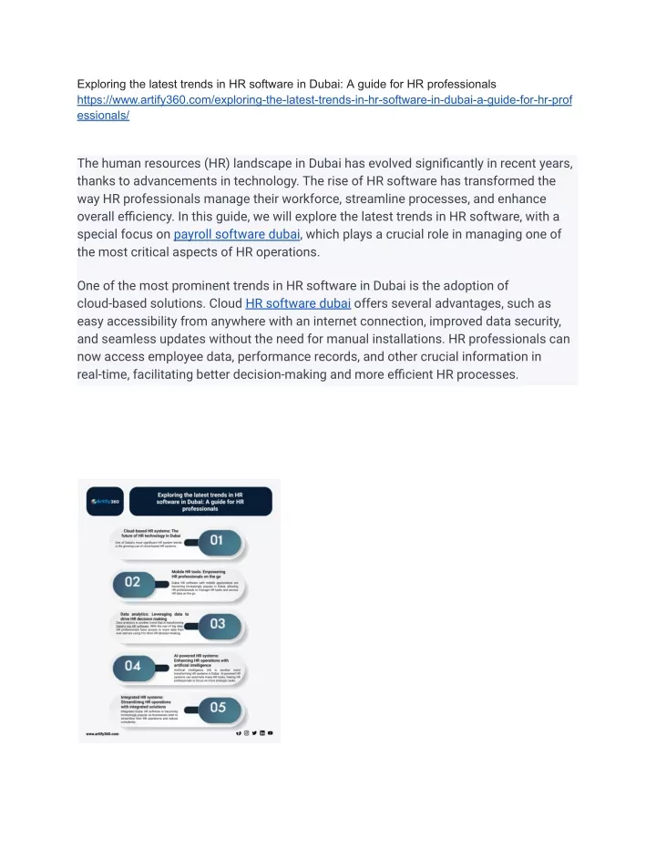 exploring the latest trends in hr software