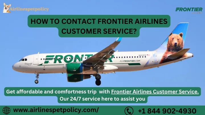 how to contact frontier airlines customer service