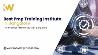 best Pmp training institute in knowledgewoods