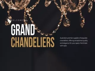 Grandchandeliers.com.au : Modern Grand Chandeliers Australia