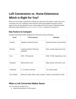 Loft Conversions vs. Home Extensions_ Which is Right for You_