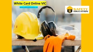 White Card Online VIC - Safety Education