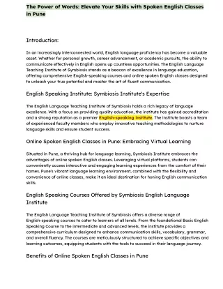 the power of words elevate your skills with