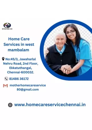 Home Care Services in West Mambalam