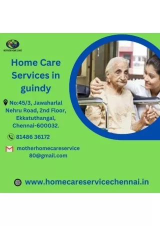 Home Care Services in guindy