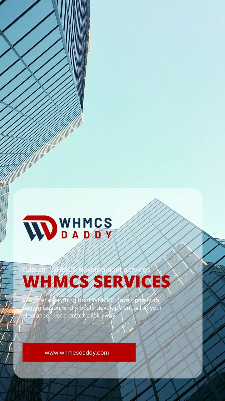 custom whmcs development services