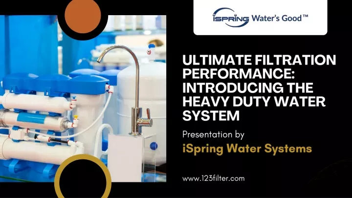 ultimate filtration performance introducing