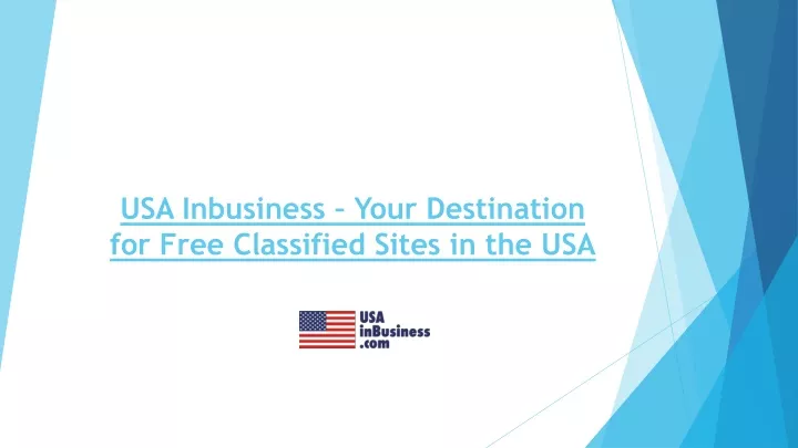 usa inbusiness your destination for free classified sites in the usa