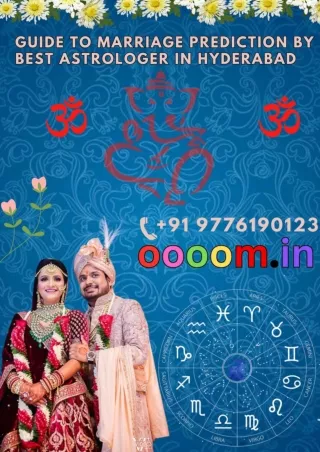 Guide To Marriage Prediction By Best Astrologer In Hyderabad