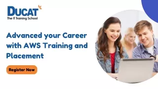 Advanced your Career with AWS Training and Placement