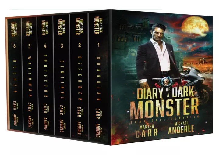 diary of a dark monster complete series boxed