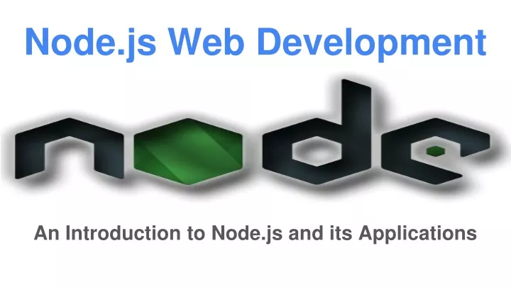 node js web development