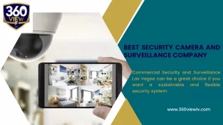 Best Security Camera and Surveillance Company