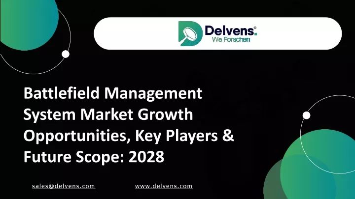 battlefield management system market growth