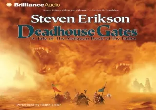 [PDF] DOWNLOAD FREE Deadhouse Gates: Malazan Book of the Fallen, Book 2 ipad