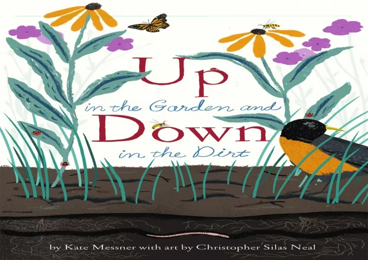 up in the garden and down in the dirt nature book