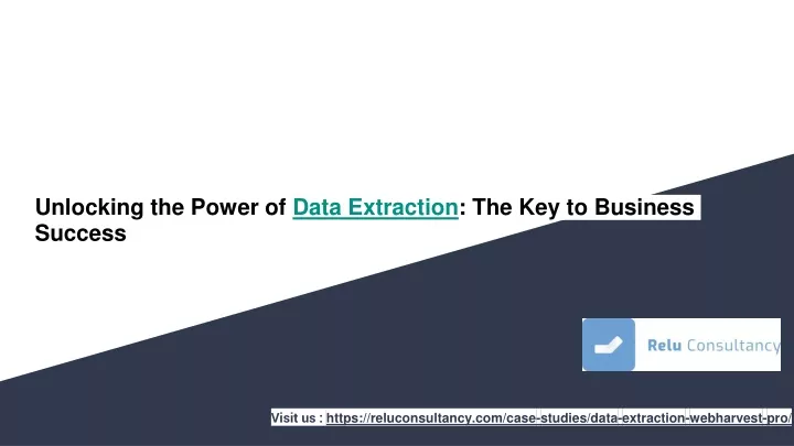 unlocking the power of data extraction the key to business success
